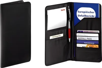 Produktbild von hama Fahrzeug-Etui, KFZ-Organizer a us Nylon, schwarz (1683970)