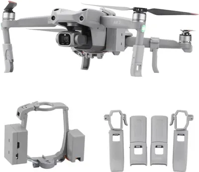Obrázek produktu pro Pro DJI Air 2 / Air 2S Parabolický systém pro shazování ze vzduchu s mechanismem pro shazování šedý