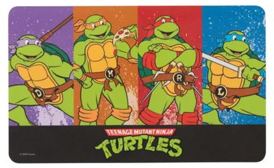 TMNT Frühstücksbrettchen aus Resopal, 23,5 x 14,5 cm