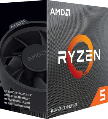 Produktbild von AMD Ryzen 5 4500 Prozessor 3 6 GHz 8 MB L3 Box