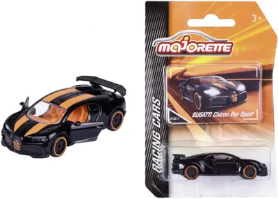Produktbild von Majorette Racing Cars Bugatti Chiron Pur Sport schwarz 212084009Q34