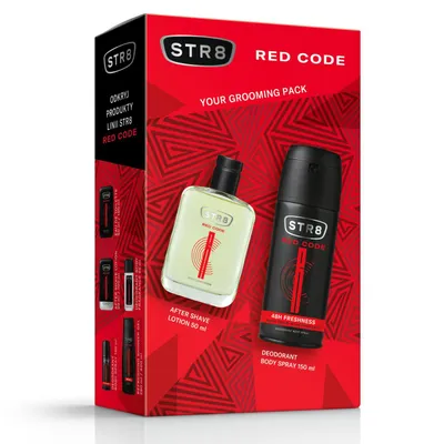 Obrázek produktu pro STR8 Sada: Red Code Voda po holení 50 ml a dezodorant 150 ml