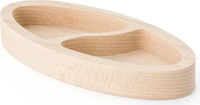 Produktbild von Metrie | Elora-4115 Ovale Holzschale | 15×7 cm
