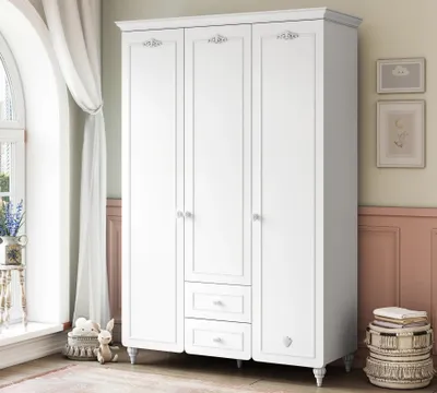 Produktbild von Cilek ROMANTIC Kleiderschrank, 3-trg