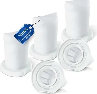 Produktbild von Ersatzfilter 5x Schmutzfilter Motorschutzfilter für VC 100 Kobold Staubsauger