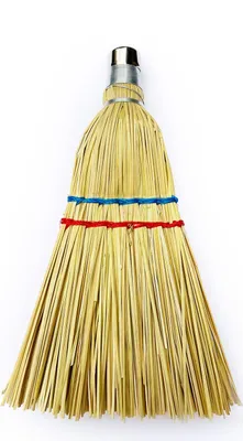 Image de Balai de paille Balayette de chambre Balayette de sorcière L28xl14cm