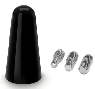 Kurze Dachantenne Radio Schwarz 16 cm 3 Kanäle