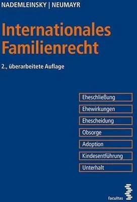 Produktbild von Nademleinsky, M: Internationales Familienrecht
