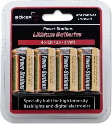 Obrázok produktu pre Batterie-Set 4  x CR123