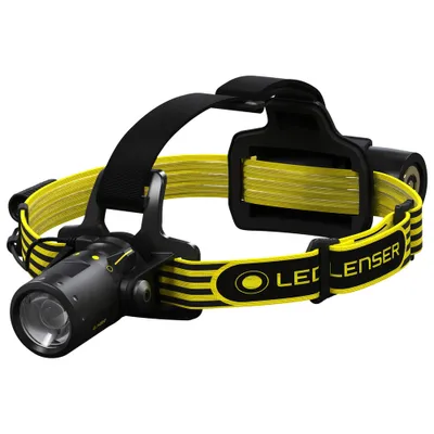 Produktbild von LED LENSER Stirnlampe 300lm 160m Akku IP68 fokussierbar SleeveBox sw-ge LED LENSER ILH8R