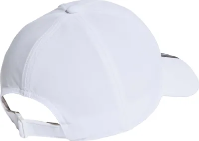 Produktbild von Adidas Uni 3-Stripes AeroReady Baseball Cap, Farbe:weiß/schwarz, Accessoires:Onesize