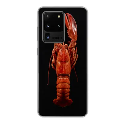 Produktbild von MuchoWow® Handyhülle Schutzhülle Hülle für Samsung Galaxy S20 Ultra Krebs - Rot - Porträt Silikon Softcase Handy Hülle - Karteninhaber