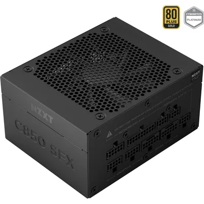 Zdjęcie produktu dla NZXT C850 SFX Gold, 850 W, 100 - 240 V, 50/60 Hz, 10 - 5 A, 100 W, 850 W