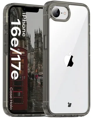 Produktbild von Bizon Case Halo Apple iPhone 16e rauchschwarz