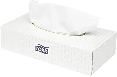 Zdjęcie produktu dla TORK 140280 Chusteczki kosmetyczne, bardzo miękkie, 2-warstwowe, białe