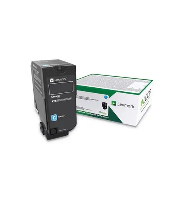 Obrázok produktu pre Lexmark 74C2HCE, 12000 strany, Azúrová, 1 kusov