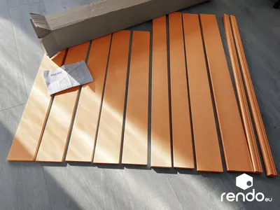 Produktbild von Rendo K1 Andre 2 m2, Holzverkleidungsset, Shaker-Wandpaneel, Wandverkleidungsplatten, Wandverkleidung, Dekorative Wandpaneele, Wandverkleidungsplatten