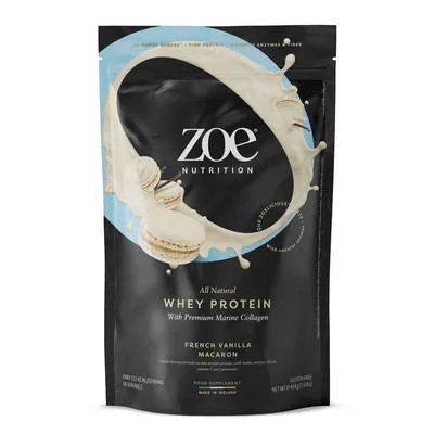 Immagine prodotto di zoe Whey Protein, 454 g - French Vanilla Macaron