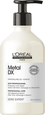 Produktbild von L´Oréal Professionnel Série Expert Metal DX Professional Care Conditioner für gefärbtes, chemisch behandeltes und aufgehelltes Haar 500 ml
