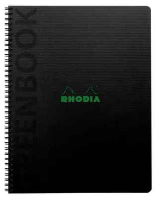 Produktbild von Rhodia - Notizbuch Greenbook recycelt A4+ Line sc | 5 Stück