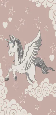 Immagine prodotto di Tappeto per bambini Unyqoos® "Mondo Kids" – morbido tappeto a tema unicorno e stelle, ideale per la cameretta, colore rosa, dimensioni 80 x 150 cm, realizzato in polipropilene, pelo di circa 12 mm, facile da pulire, ipoallergenico,  Oeko-Tex Standard 100