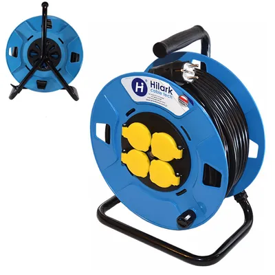 Produktbild von Verstärktes Verlängerungskabel 3x1mm² Garten-Kabeltrommel 45m