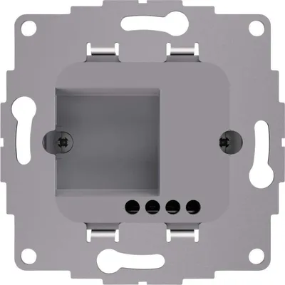 Produktbild von USB-Steckdose, Einbaubuchse, 32 mm, mit 2x USB-A, Wandladegerät, 12W / 2,4A