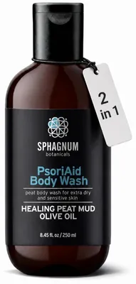 Produktbild von Natürliches Duschgel und Creme für den Körper bei Psoriasis, 2-in-1