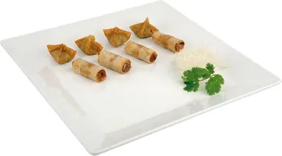 Produktbild von APS Tablett PURE aus Melamin Weiß BxTxH: 21 x 21 x 3 cm