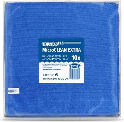 Obrázok produktu pre Utierka "MicroCLEAN Extra", modrá, univerzálna, 10 ks, 40 x 40 cm, BONUS B291