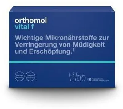 Obrázek produktu pro Orthomol Vital F granule/kapka/tableta combo 15 dní 1 ks