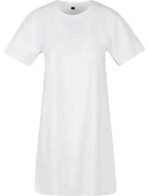 Obrázek produktu pro Build Your Brand – dámské tričkové šaty TN3603 (4XL) (bílé)