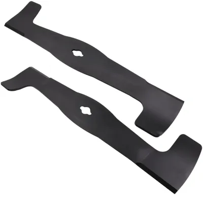 Zdjęcie produktu dla 2X 55 CM ostrza do John Deere LTR155 LTR166 LTR180 / AM131560 M145243 M145245
