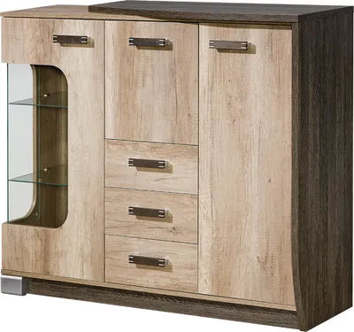 Produktbild von Minio, Vitrine "ROMEO 7", rechts, Canyon Eiche / Arusha