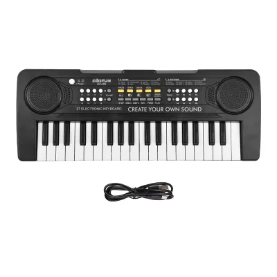 Produktbild von BIGFUN 37-Tasten Elektronisches Keyboard mit 8 Tönen, 8 Rhythmen, 11 Demos