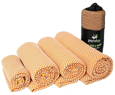 Productafbeelding van Omgoods - Unisex Volwassen Bamboe Handdoek - Compact en Sneldrogend, XL