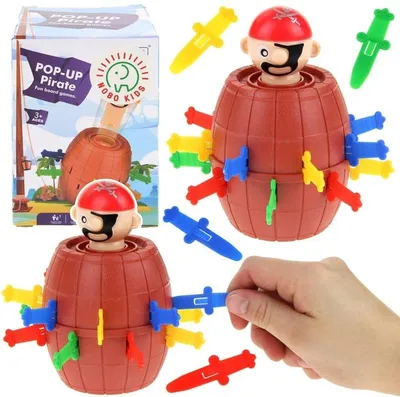 Produktbild von Verrückter Pirat in einem Pop-Up-Fass-Arcade-Spiel