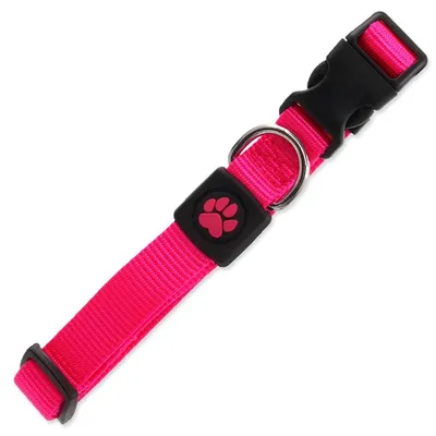 Obrázok produktu pre Obojok DOG Premium ružový M 1 ks