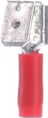 Produktbild von KLAU Flachsteckhülsen 720AZ 0,5-1,0qmm rot