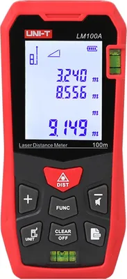 Obrázok produktu pre Digitálny laserový diaľkomer Uni-T LM100A
