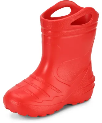 Produktbild von Ladeheid Kinder Mädchen Jungen federleichte Eva Gummistiefel KL051-S (Rot, 26 EU)