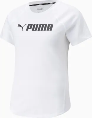 Produktbild von Puma Fit Logo Tee PUMA WHITE PUMA WHITE S