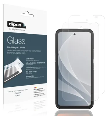 Obrázok produktu pre 2 ochranné fólie pre telefón Gigaset GX50 matná povrchová úprava - ochranná fólia proti nárazom, tvrdosť 9H, vyrobená z tvrdeného plastu