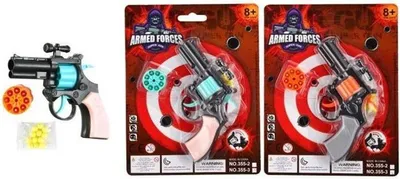 Zdjęcie produktu dla Pistolet na kapiszony i kulki MIX