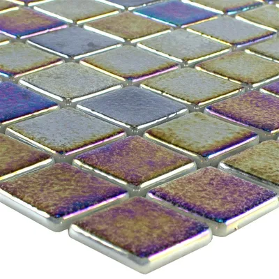 Produktbild von Glas Schwimmbad Pool Mosaik McNeal Petrol 25