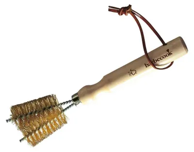 Immagine prodotto di Spazzola per barbecue / pulitore per barbecue con setole in ottone 23 cm