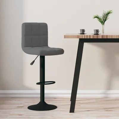 Produktbild von Maison Exclusive - Barhocker Dunkelgrau Samt
