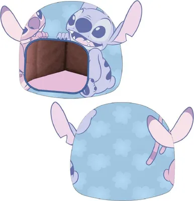 Produktbild von Hundebett Stitch Hellblau Einheitsgröße
