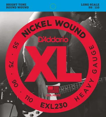 Image de Cordes D'Addario EXL230 pour guitare basse