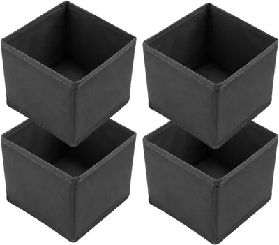 Productafbeelding van Kastorganizers - Set van 4 - Kledingkastorganizers - Opvouwbare opbergdoos - Kledingkast - Organizerdozen - Opbergdozen